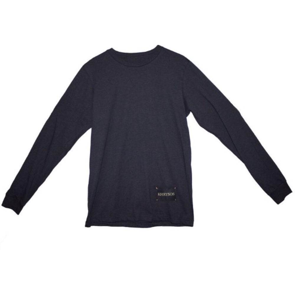 Stripped Charcoal Long Sleeve